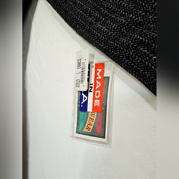 VTG NWT PIONEER WEAR Tooled Leather Wool Duster Jacket Overcoat - Picture 8 of 13